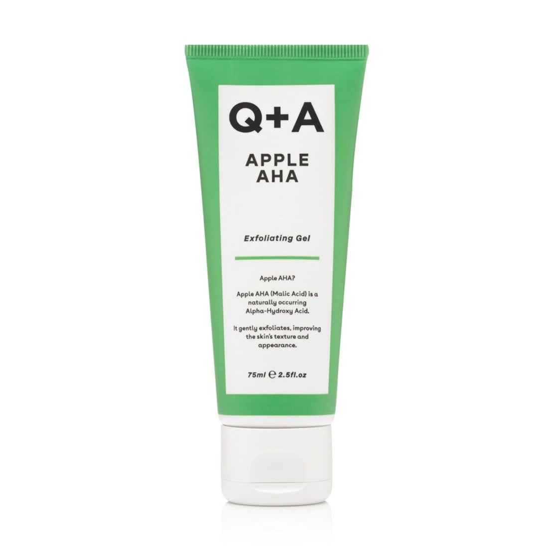 Відлущувальний гель для обличчя Q+A Apple AHA Exfoliating Gel, 75 мл